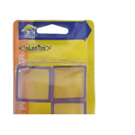 Ponteira Externa (Pvc) Talentos Quadrada 30X30 Transparente Cartela Com 4 Pecas