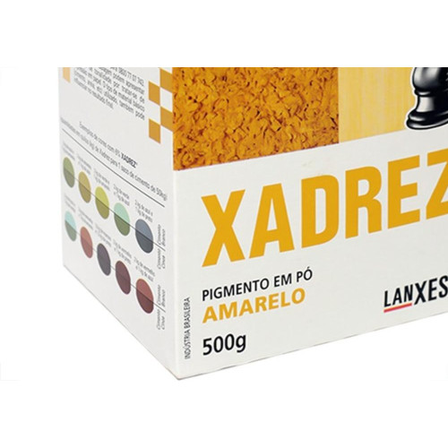 Po Xadrez 500G Amarelo