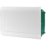 Centrinho Schneider Pvc Embutir Branco Para 12 Disjuntores Din Sem Barramento