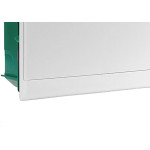Centrinho Schneider Pvc Embutir Branco Para 12 Disjuntores Din Sem Barramento