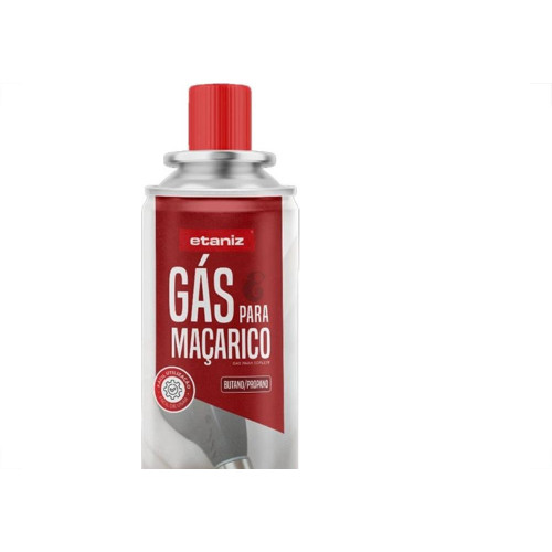 Gas Butano/Propano Etaniz Para Macarico 400Ml/215G