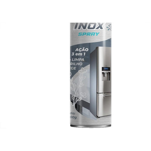 Brilha Inox Lev E Uze Spray Acao 3X1
