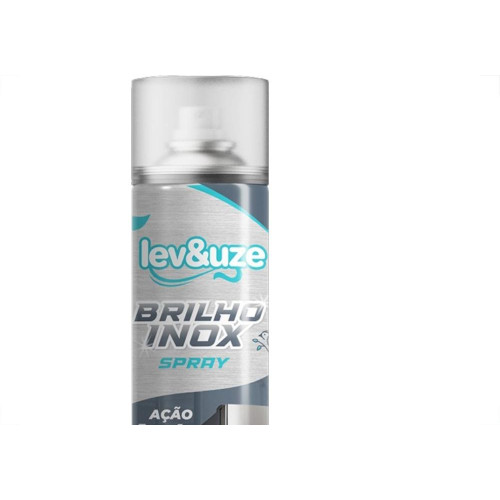 Brilha Inox Lev E Uze Spray Acao 3X1
