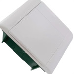 Centrinho Schneider Pvc Embutir Branco Para 8 Disjuntores Din Sem Barramento