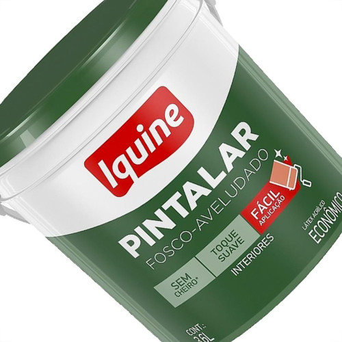 Tinta Acrilica Iquine Pintalar 3,6L Branco Gelo