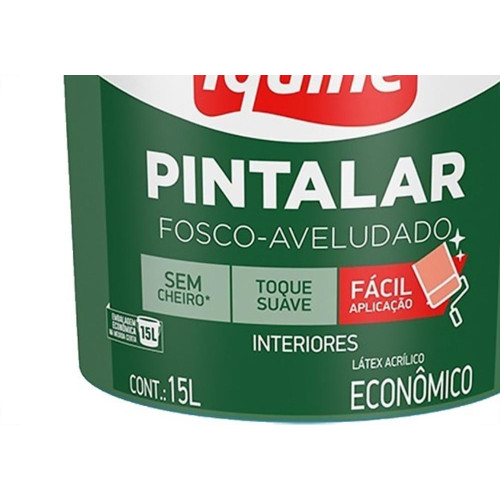 Tinta Acrilica Iquine Pintalar 15L Branco Gelo