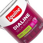 Tinta Esmalte Iquine Dialine Seca Rapido Galao 3L Branco Neve
