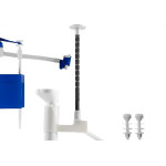 Mecanismo Para Caixa Acoplada Astra Hidraulico Kit Completo Acionamento Superior Botao Branco Mu2/Sp*Branco