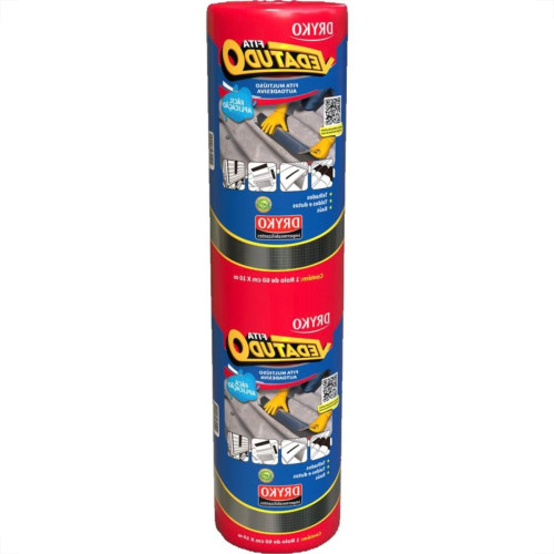 Fita Multiuso Dryko Vedatudo Aluminio 60Cm X 10M