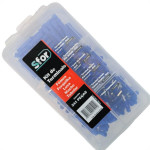 Terminal Kit Sforplast - Femea/Forquilha/Luva /Macho/Tubolar Pre Isolados Com 241 Pecas - 5745