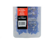 Terminal Kit Sforplast - Femea/Forquilha/Luva /Macho/Tubolar Pre Isolados Com 241 Pecas - 5745