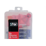Conector Torcao Sforplast Com Mola Kit Com 98 Pecas - 5746