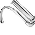 Torneira Bica Movel Filtro Abs Parede Tigre Cromada 1/4 Volta