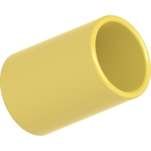 Luva Para Conduite Pvc Tigre Pressao Amarela 3/4''- 25Mm - Kit C/50 Pecas