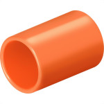 Luva Para Conduite Pvc Tigre Pressao Reforcado Laranja 3/4''- 25Mm - Kit C/50 Pecas