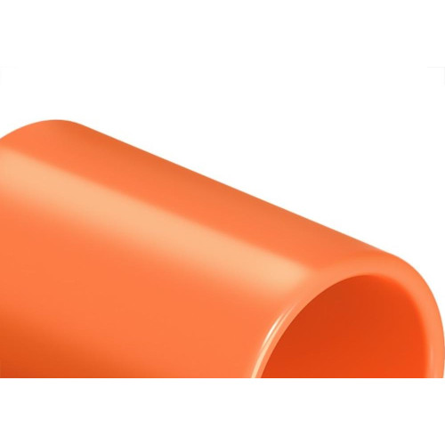 Luva Para Conduite Pvc Tigre Pressao Reforcado Laranja 3/4''- 25Mm - Kit C/50 Pecas