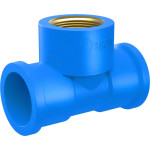 Te Azul Com Bucha De Latao Tigre 20Mmx1/2''