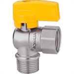 Registro Esfera Para Gas Alianca Angular Macho/Femea 1/2'' - 550/12