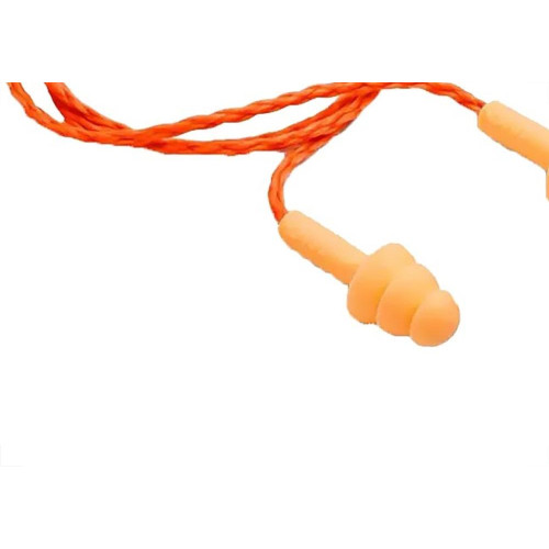 Protetor Auditivo 3M Pomp Plus Silicone Com Cordao Laranja - Hb004680573