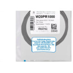 Tubo Termocontratil 20Mm / 10Mm Preto Pacote Com 1 Metro - W20Pr1000