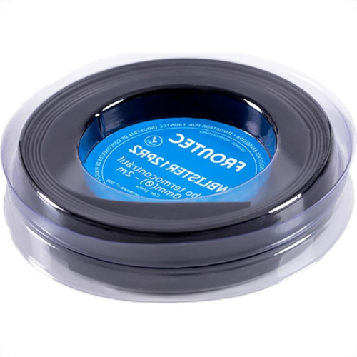 Tubo Termocontratil 12Mm / 6Mm Preto Pacote Com 2 Metros - Wblister 12,0Pr2