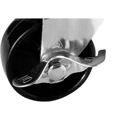 Rodizio Alianca Base Giratoria Com Freio 38Mm - Ro389F