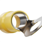Terminal Anel Olhal Pre-Isolado Sforplast 4,0 A 6,0Mm - M6 - Amarelo