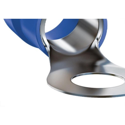 Terminal Anel Olhal Pre-Isolado Sforplast 1,5 A 2,5Mm - M6 - Azul