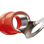 Terminal Anel Olhal Pre-Isolado Sforplast 0,5 A 1,5Mm - M6 - Vermelho