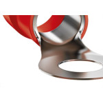 Terminal Anel Olhal Pre-Isolado Sforplast 0,5 A 1,5Mm - M6 - Vermelho
