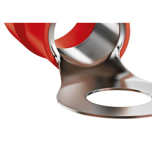 Terminal Anel Olhal Pre-Isolado Sforplast 0,5 A 1,5Mm - M6 - Vermelho