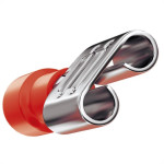 Terminal Femea Pre-Isolado Penzel 0,5 A 1,5Mm - Vermelho