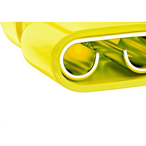 Terminal Femea Totalmente Isolado Nylon Sforplast 4 A 6Mm - Amarelo