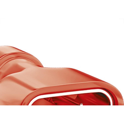 Terminal Femea Totalmente Isolado Nylon Sforplast 0,5 A 1,5Mm - Vermelho