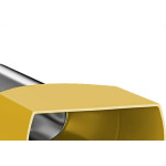 Terminal Tubular Ilhos Isolado Duplo Sforplast 6,0Mm Comprimento 14Mm - Amarelo
