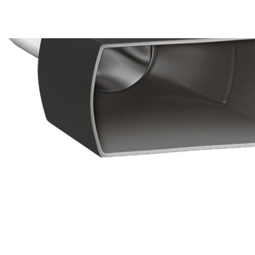 Terminal Tubular Ilhos Isolado Duplo Sforplast 1,5Mm Comprimento 8Mm - Preto