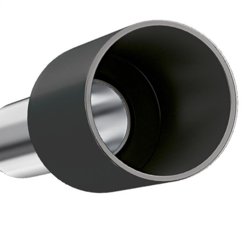 Terminal Tubular Ilhos Isolado Simples Sforplast 1,5Mm Comprimento 8Mm - Preto