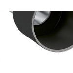 Terminal Tubular Ilhos Isolado Simples Sforplast 1,5Mm Comprimento 8Mm - Preto