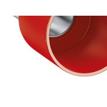 Terminal Tubular Ilhos Isolado Simples Sforplast 1,0Mm Comprimento 8Mm - Vermelho