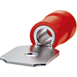 Terminal Macho Pre-Isolado Sforplast 0,5 A 1,5Mm - Vermelho