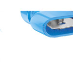 Terminal Macho Totalmente Isolado Nylon Sforplast 1,5 A 2,5Mm - Azul