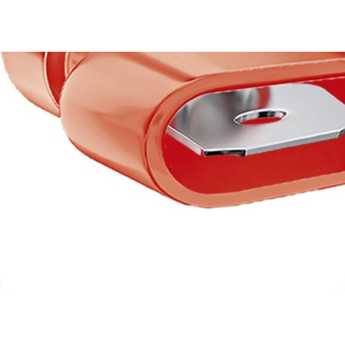 Terminal Macho Totalmente Isolado Nylon Sforplast 0,5 A 1,5Mm - Vermelho
