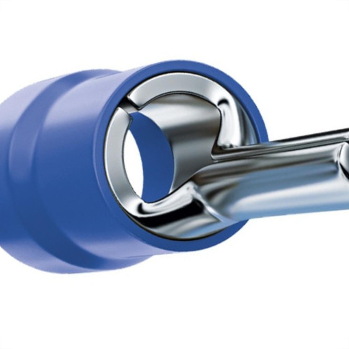 Terminal Pino Pre-Isolado Sforplast 1,5 A 2,5Mm Comprimento 10Mm - Azul