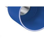 Terminal Tubular Ilhos Isolado Simples Sforplast 2,5Mm Comprimento 8Mm - Azul