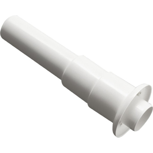 Tubo Ligacao Tigre Abs Branco Ajustavel Sanfonado Com Spud