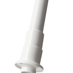 Tubo Ligacao Tigre Abs Branco Ajustavel Sanfonado Com Spud