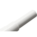Tubo Ligacao Tigre Abs Branco Ajustavel Sanfonado Com Spud