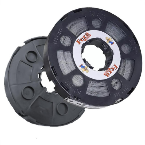Fita De Aco Perfurada Fera - 17Mm X 30M Profissional