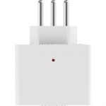 Plug Protetor De Tensao Qualitronix 2 Polos + Terra 10A. Branco - Qpp03B