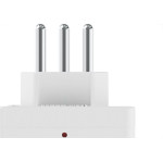Plug Protetor De Tensao Qualitronix 2 Polos + Terra 20A. Branco